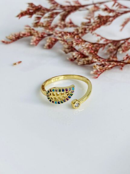 Anillo Hoja Iris