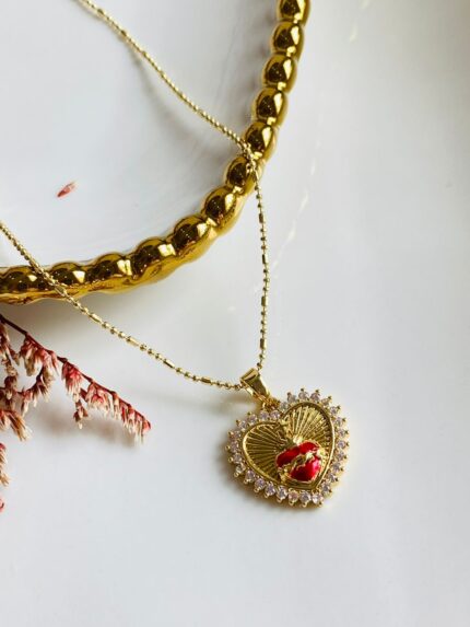 Cadena Corazón de Jesús Grande