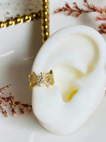 Earcuff Estrella Dorada