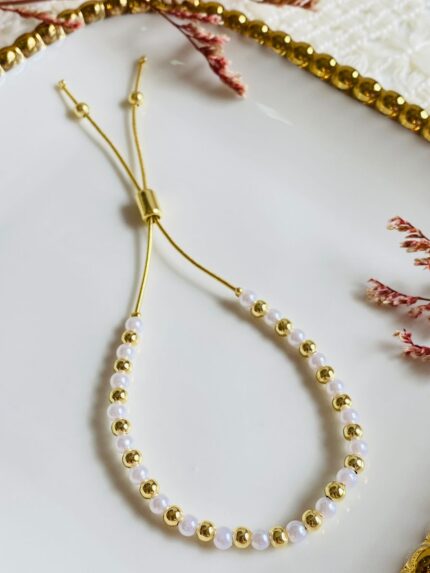 Pulsera Perla/Balines Pequeños