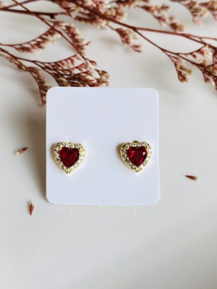 Topo Mini Corazón Rojo