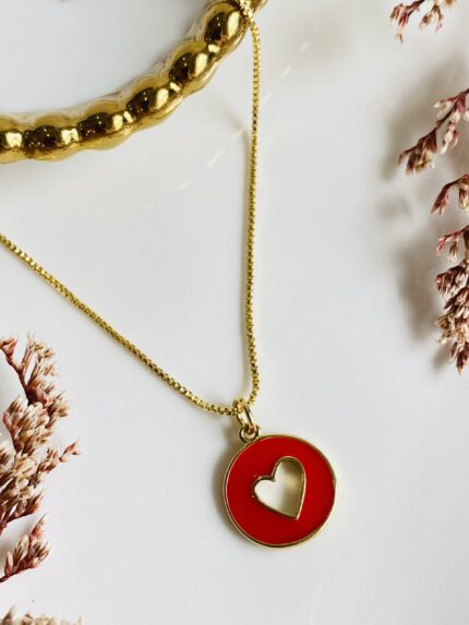 Cadena Borde Corazón