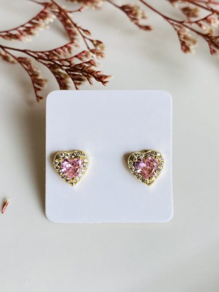 Topo Mini Corazón Rosa