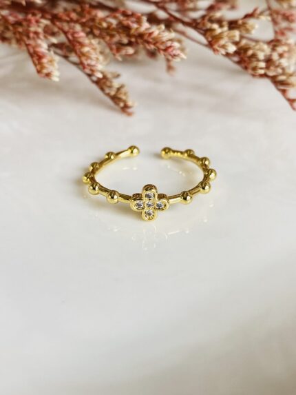 Anillo Mini Flor Burble