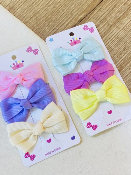 Pinza x3 Coquette Pastel