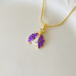 Cadena Mariquita Lila