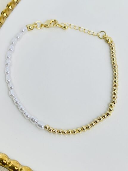 Pulsera Perla/Balines Pequeños