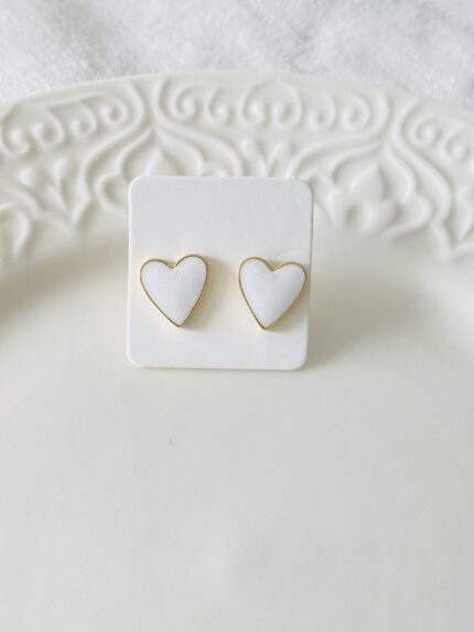 Topo Corazón Blanco