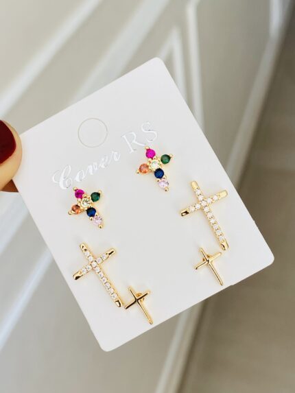 Set Topos Cruces Doradas