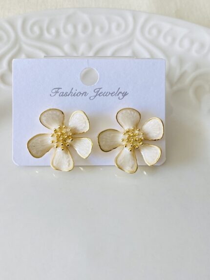 Arete Nacar Flor Doradal