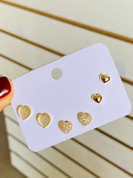 Set Topos Corazones Mini Chunky