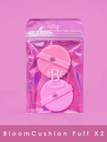 Puff x 2 borlas Bloomshell