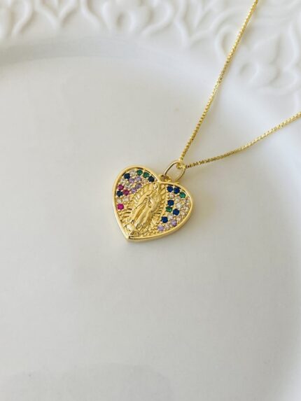 Cadena Corazón Virgen