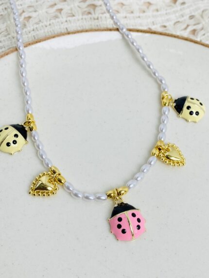 Cadena Charms Mariquitas