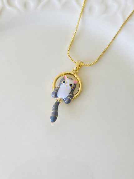 Cadena Gato Cute
