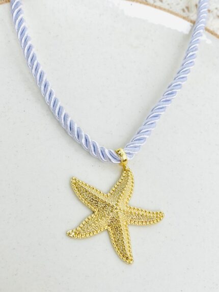 Cadena Lazo Tela Estrella