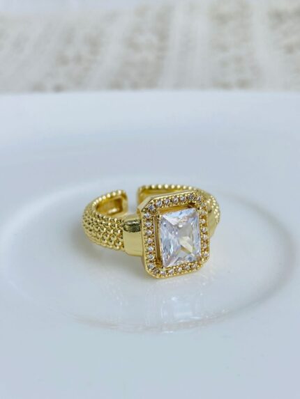 Anillo Milán Cristal Circonado