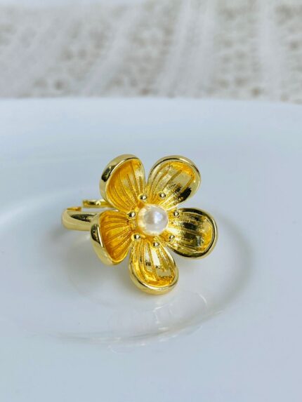 Anillo Capullo De Flor
