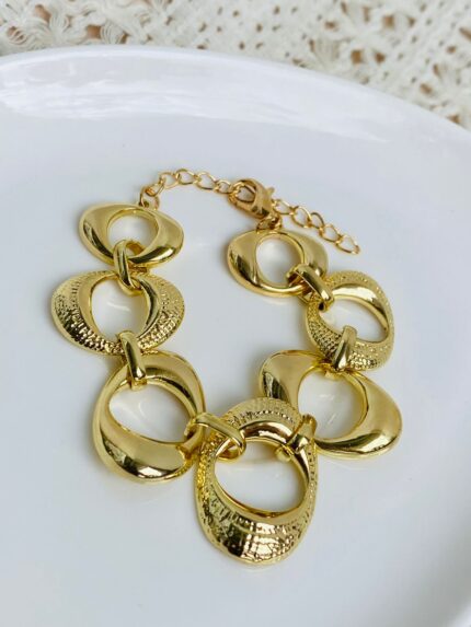 Pulsera Eslabones Circulares
