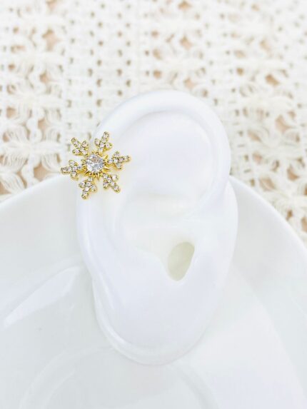 Earcuff Copo De Nieve