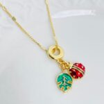 Cadena charms Mariquita
