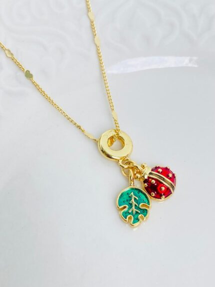 Cadena charms Mariquita