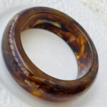 Brazalete Chunky cafe oscuro
