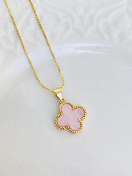 Cadena Van Cleef Rosa