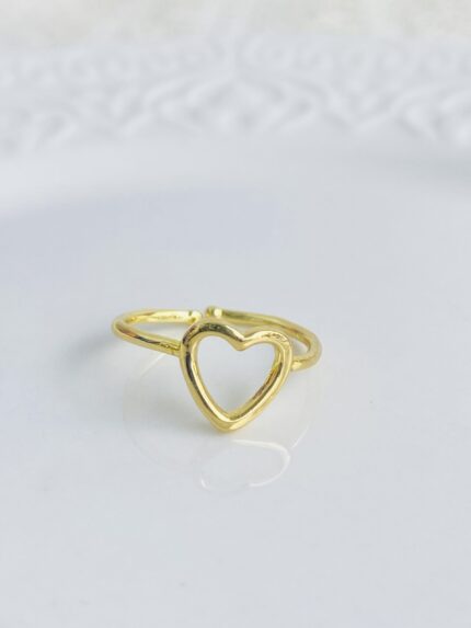 Anillo Silueta Corazón