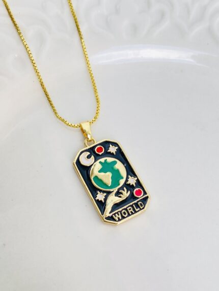 Cadena Placa World