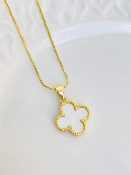 Cadena Van Cleef Blanco