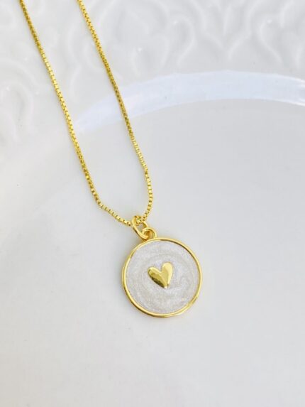 Cadena Placa Corazoncito
