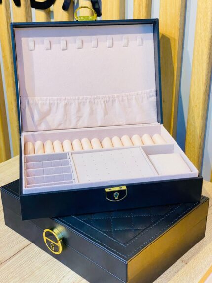 Joyero Cuadro Grande Negro Cukis