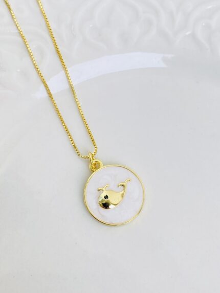 Cadena Placa Ballena