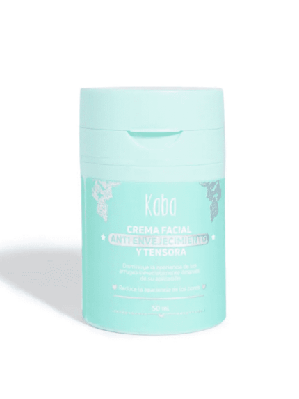 Crema Facial Antienvejecimiento y Tensora Kaba 50 ML