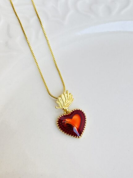 Cadena Sagrado Corazón De Jesus