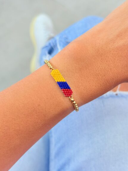 Pulsera Bandera Colombia Miyui