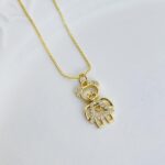 Cadena Silueta Osita