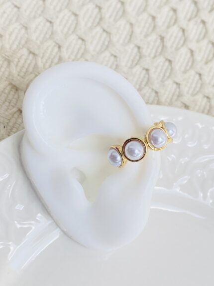 Earcuff Maxi Perla