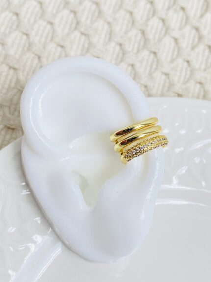 Earcuff Triple Circones
