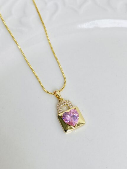 Cadena Candado De Amor