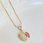 Cadena Carita Hello kitty