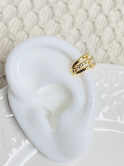 Earcuff Triple Liso Circones