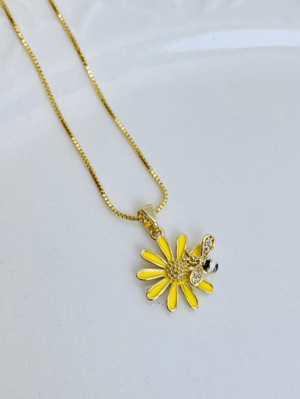 Cadena Flor Abejita