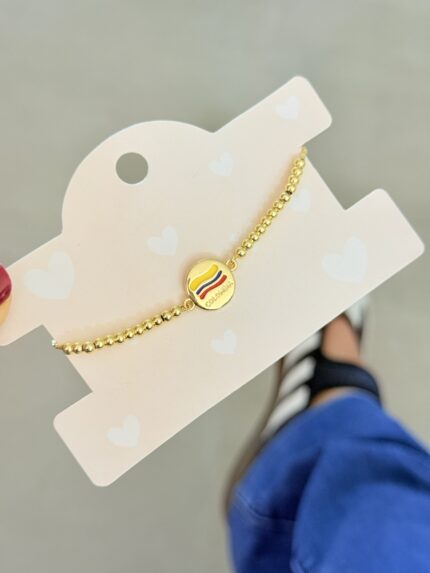Pulsera Placa Colombia