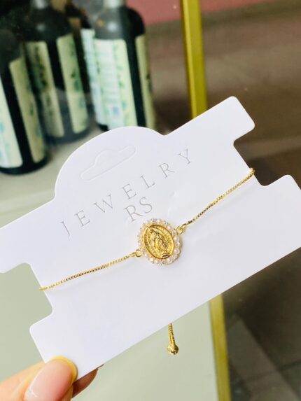 Pulsera Virgen Perla