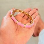Brazalete Rosa Imperial Delgado