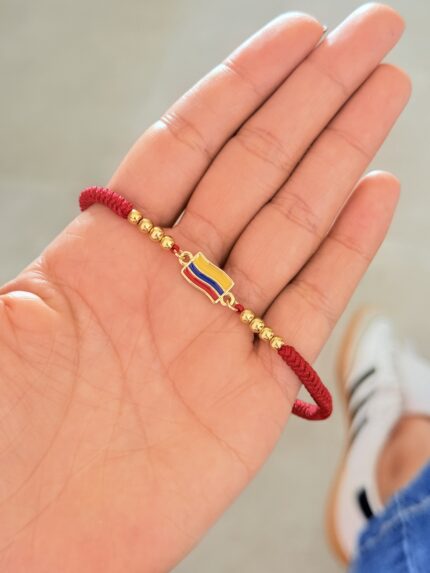 Pulsera Hilos Bandera Colombia