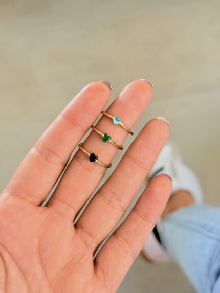 Anillo Brillo Cora silueta