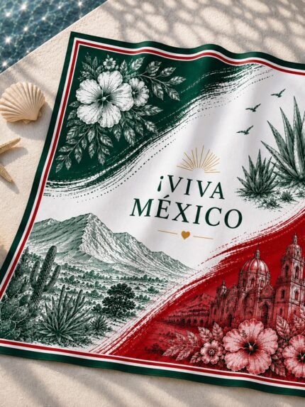 Pañoleta Viva Mexico